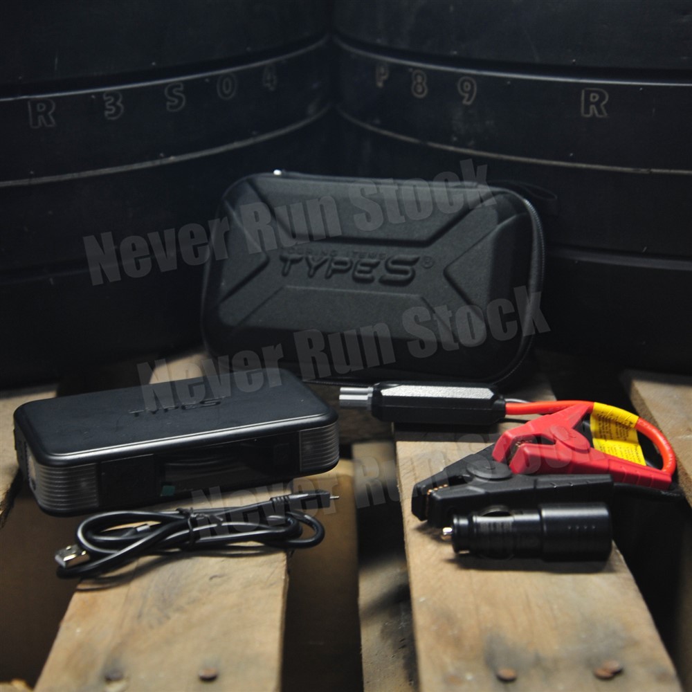 (SCRATCH & DENT) 8000mAh TYPE-S CAR BATTERY JUMP START POWER BANK W/ FLASH LIGHT