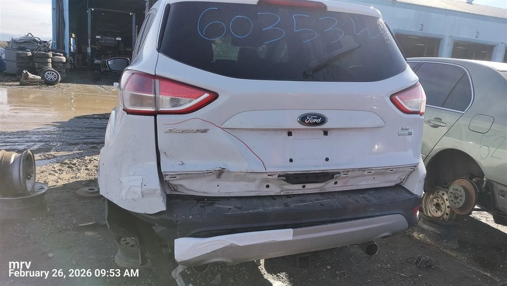 LEFT REAR DOOR WINDOW REGULATOR OEM 2014 FORD ESCAPE