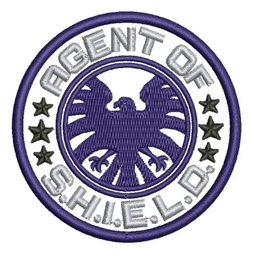 Iron patch featuring Agent of Shield 3inch Round NEW  Marvel Licensed