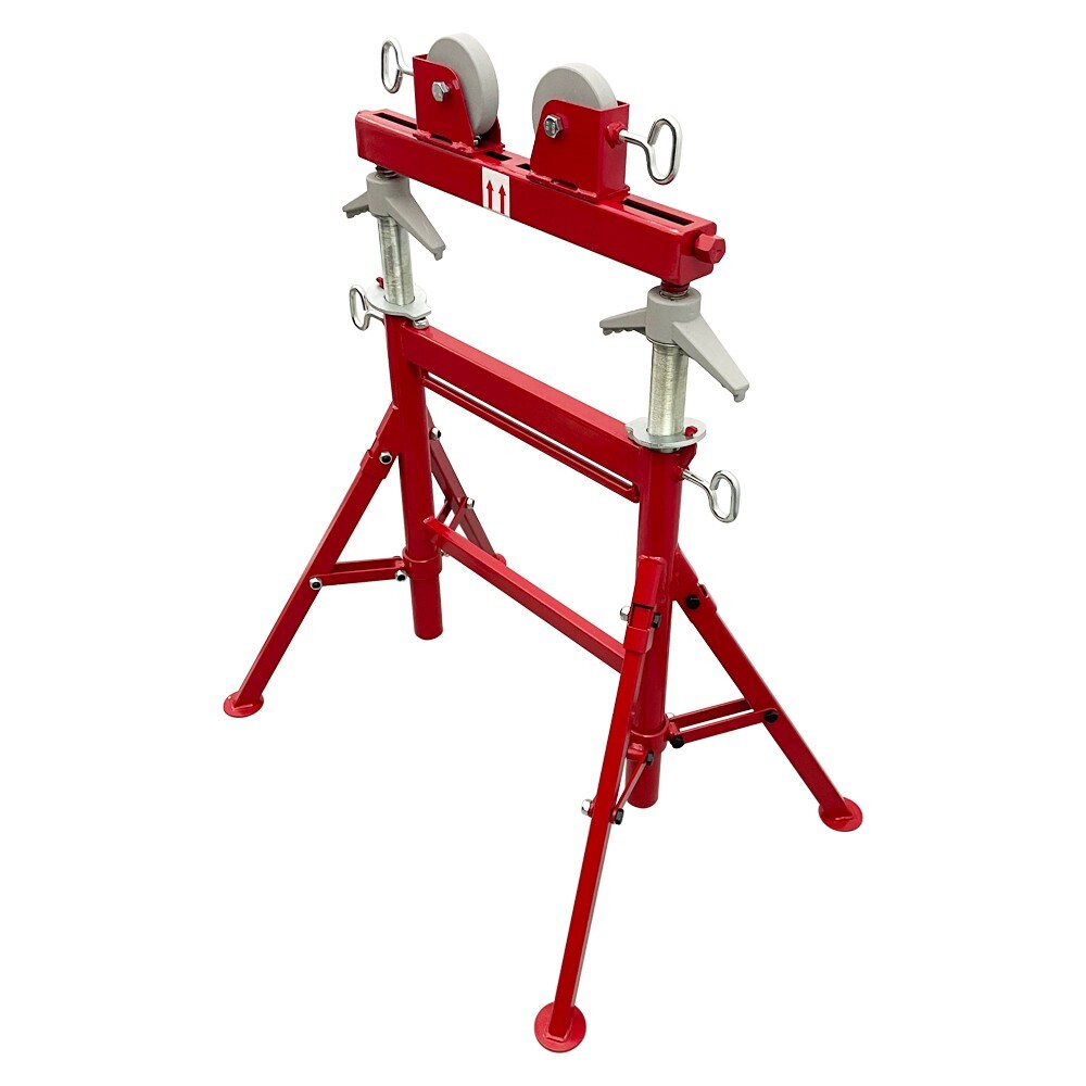 Tube Pipe Roller Support Pipe Support Clamp Welding Positioner Adjustable Height