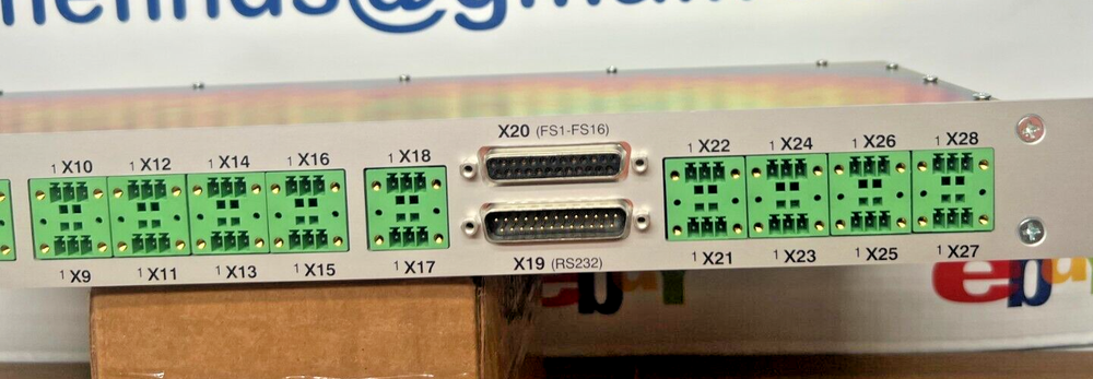 ESD Electronics Lascon-WAC-2 K.3784.05 Laser Control I/O Interface