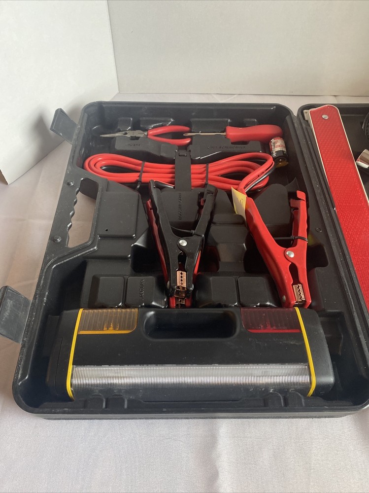Roadside Auto Emergency Tool Set / Case - 20” x 14” x 5”