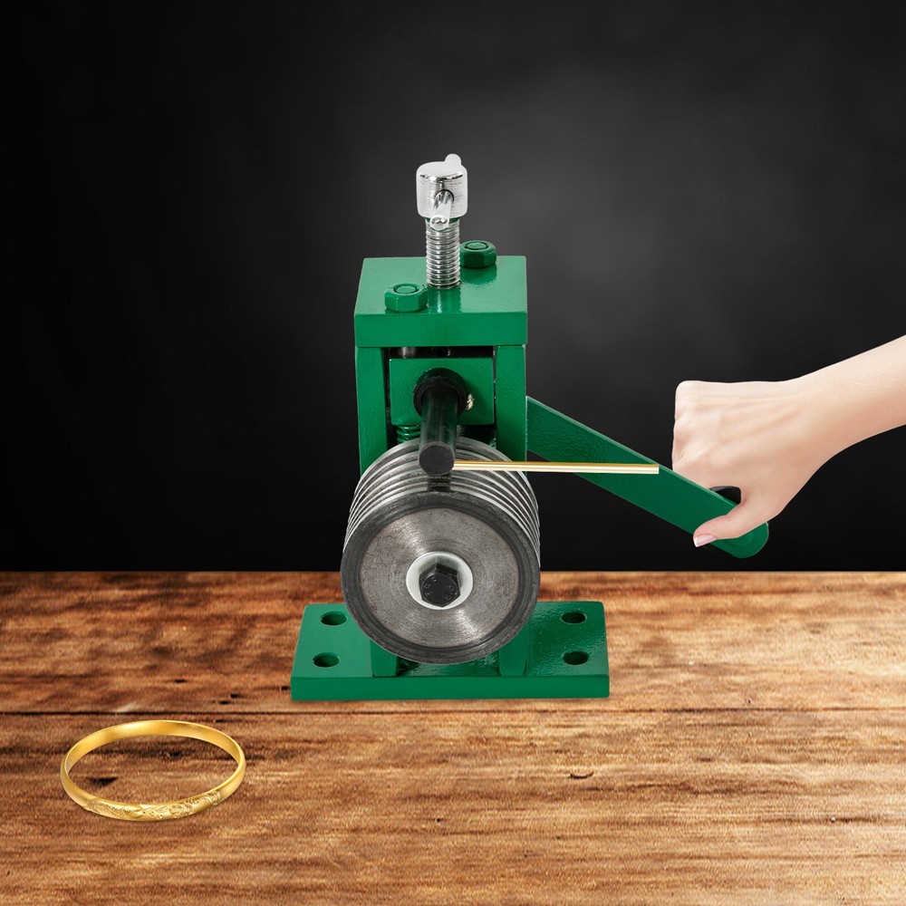 Handcrank Ring Earring Bending Machine Ring Bender Jewelry Crafts Making Tool