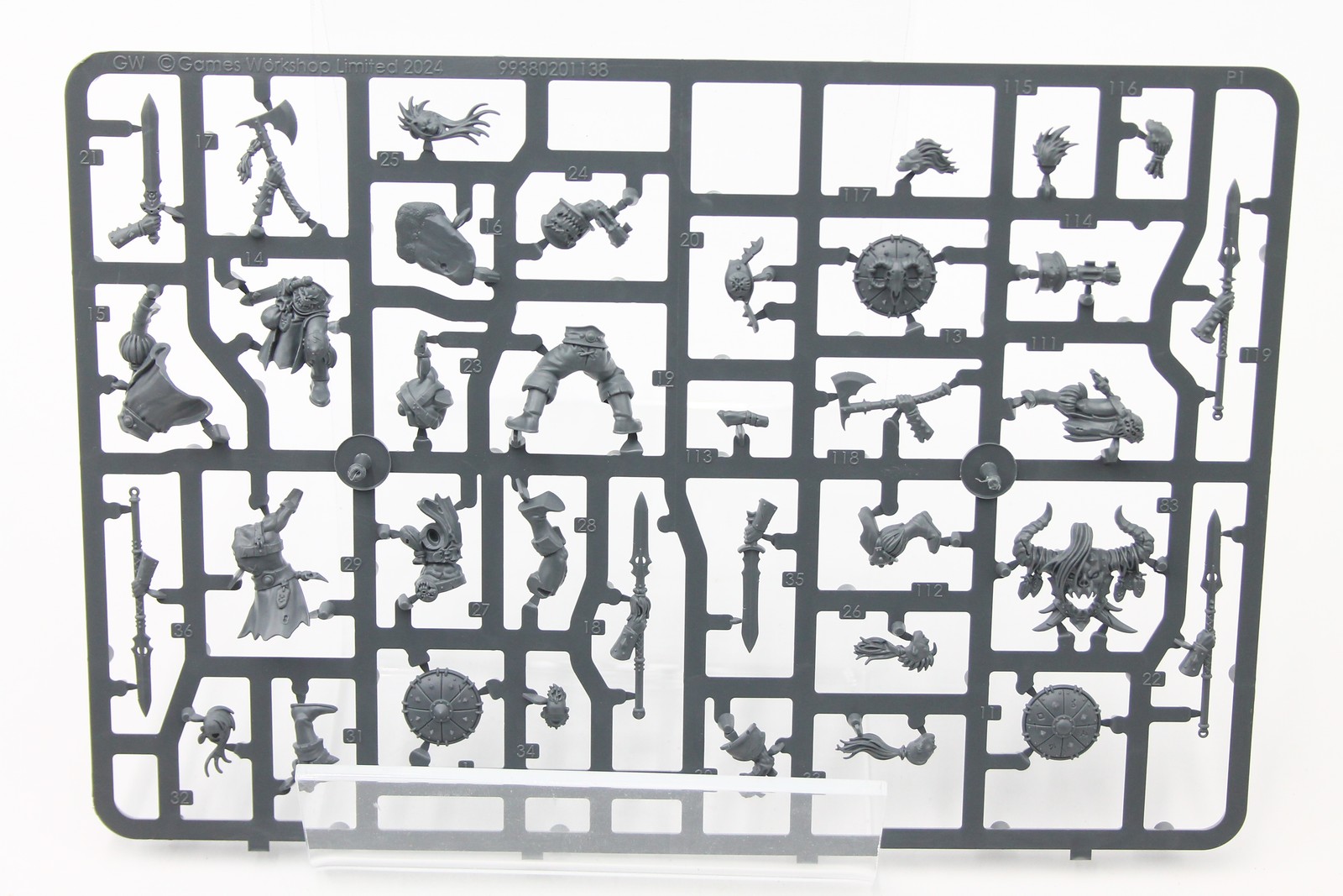 Used Warhammer AoS Slaves to Darkness: Darkoath Marauders (10, On Sprue)