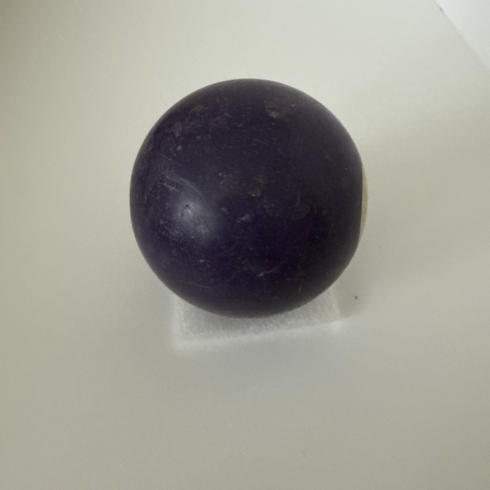 Vtg Single Billiard Pool Ball Standard 2 1/4" Replacement Number 4 Purple Solid