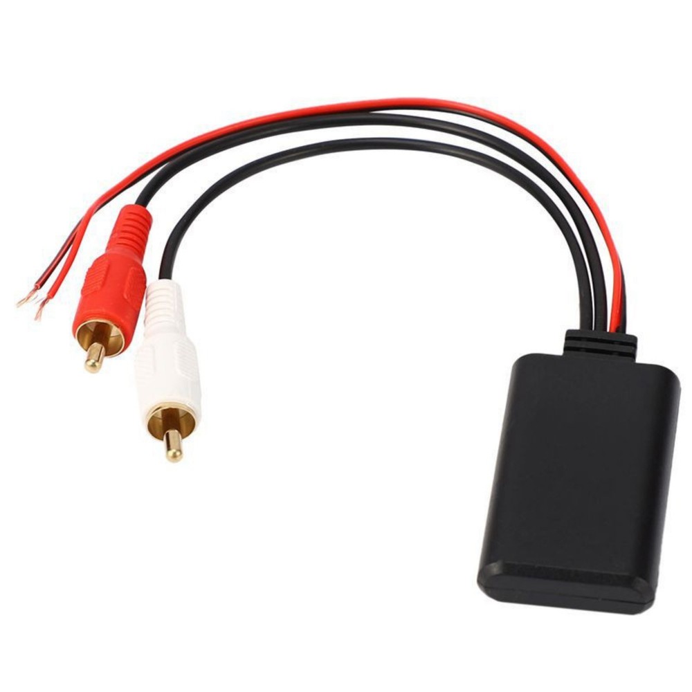 5-12V Car Bluetooth 5.0 Module 2RCA AUX Cable Adapter Audio Radio Stereo