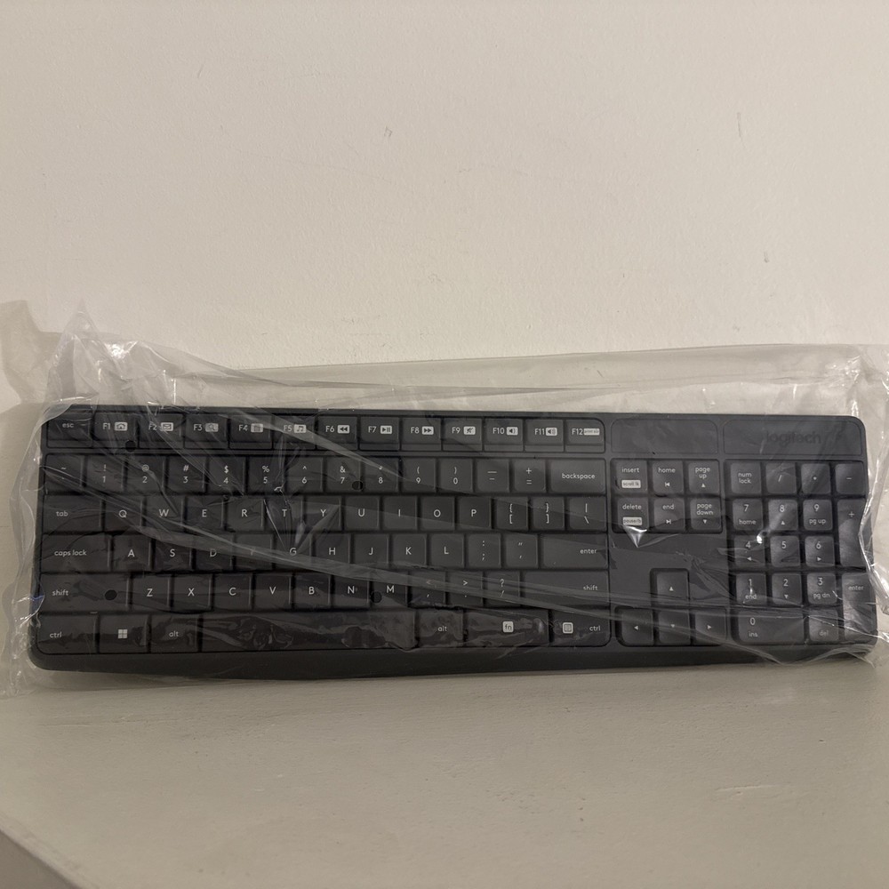 Logitech MK235 Wireless Keyboard and Mouse Combo for PC