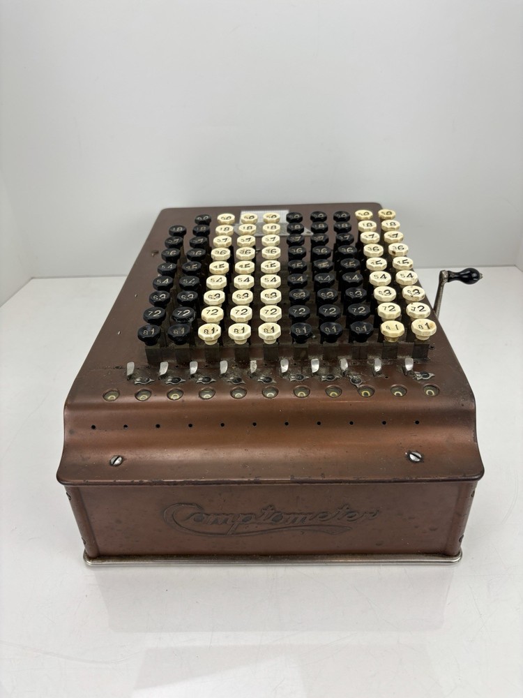 Antique Comptometer Mechanical Calculator – Felt & Tarrant 1914–1920 Adding Mach