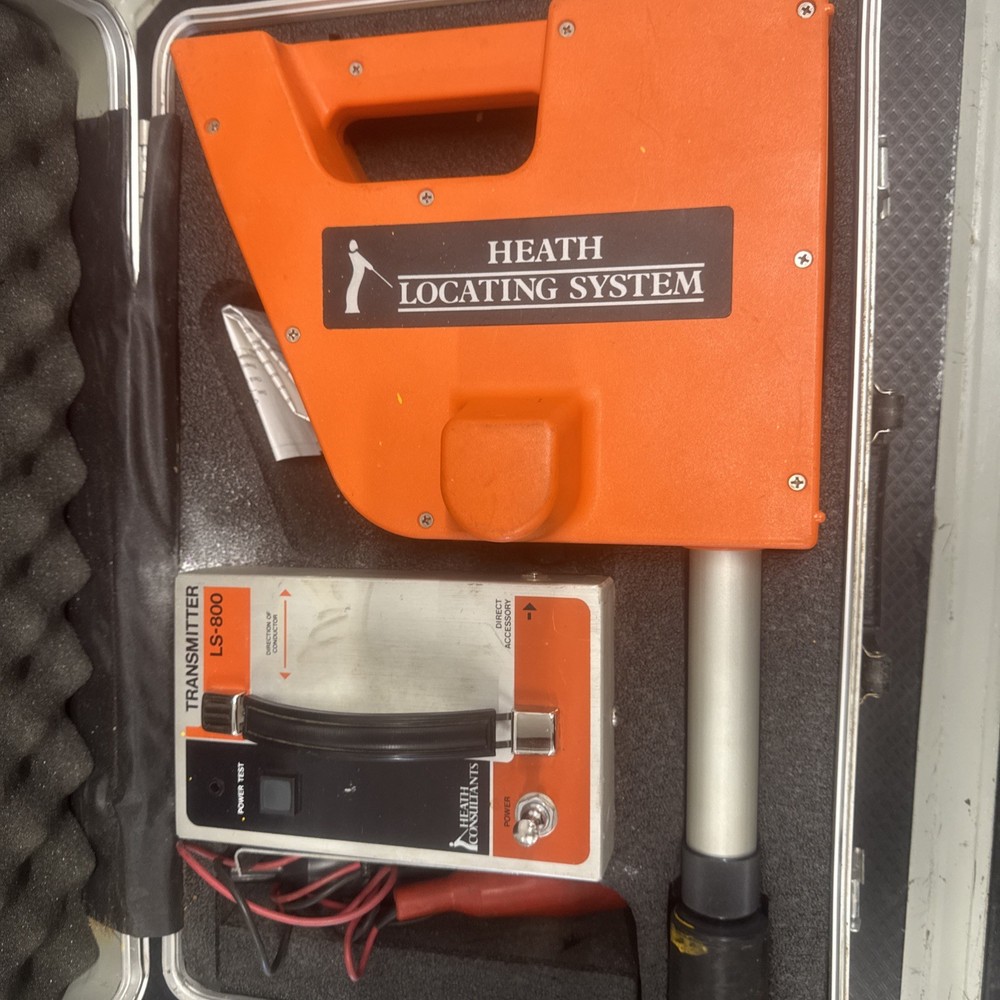 HeathTech LS-800 Cable Line Pipe Locating System .AS IS