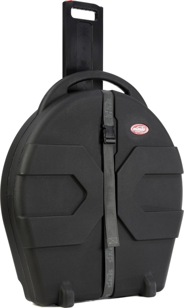 SKB Mid-sized Drum Hardware Case with Wheels + SKB 1SKB-CV24W Value Bundle