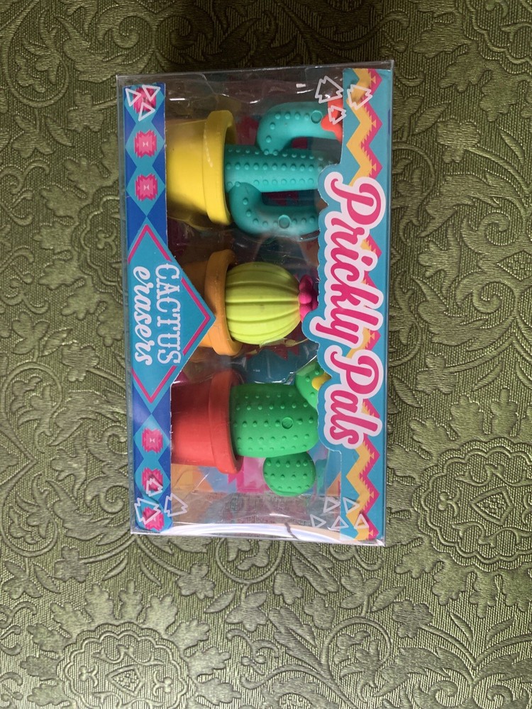Prickly Pals Cactus Erasers