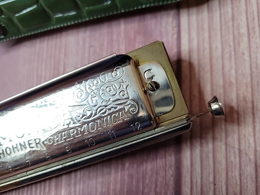 Hohner Super Chromonica 270 Harmonica Key C with CASE - Made in GERMANY