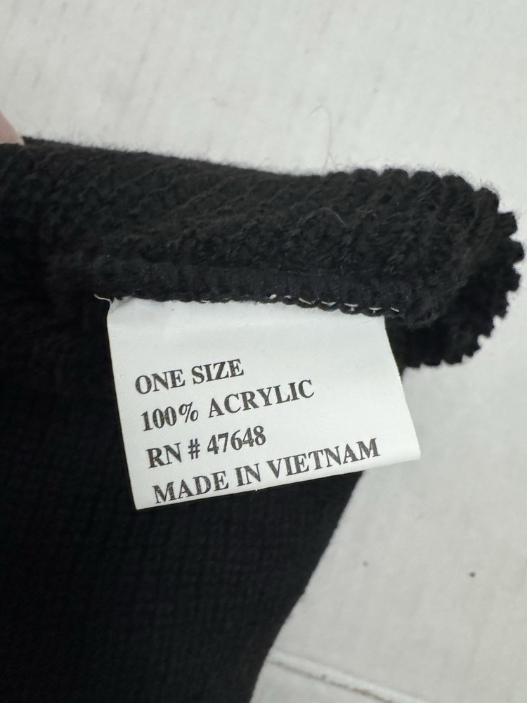 Rugged Wear Beanie Hat One Size Black C136
