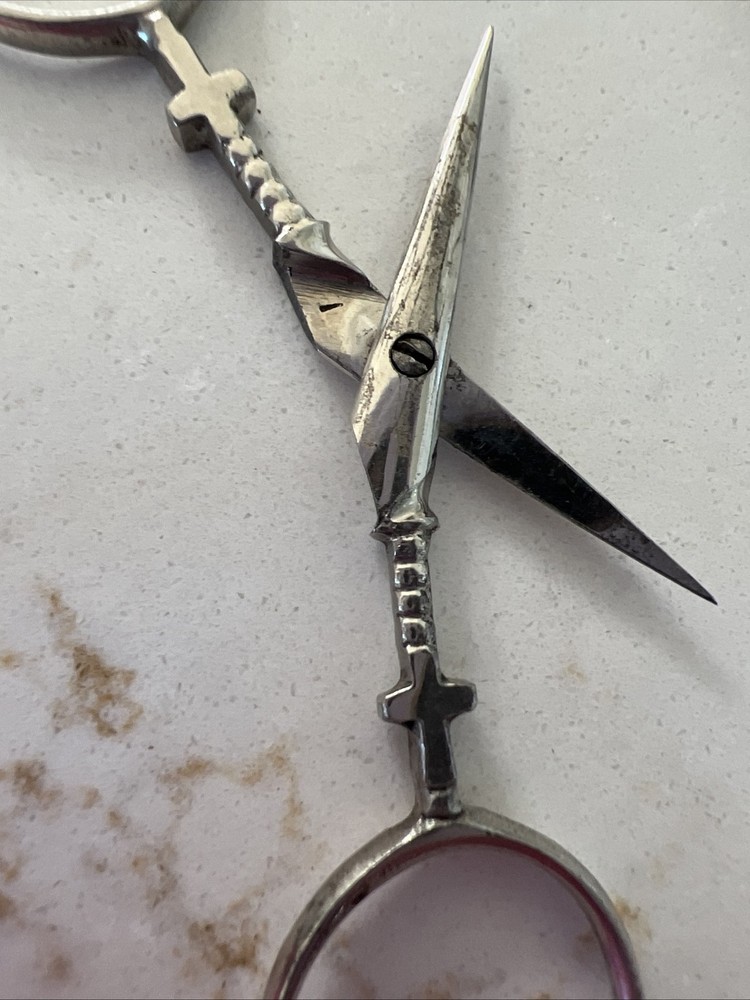 Antique Mini Scissors (3 Pair) Unique (Germany, USA)