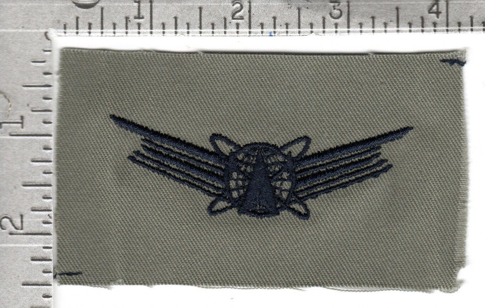 USAF patch (circa 2011-21) cloth ABU Space Operations Badge