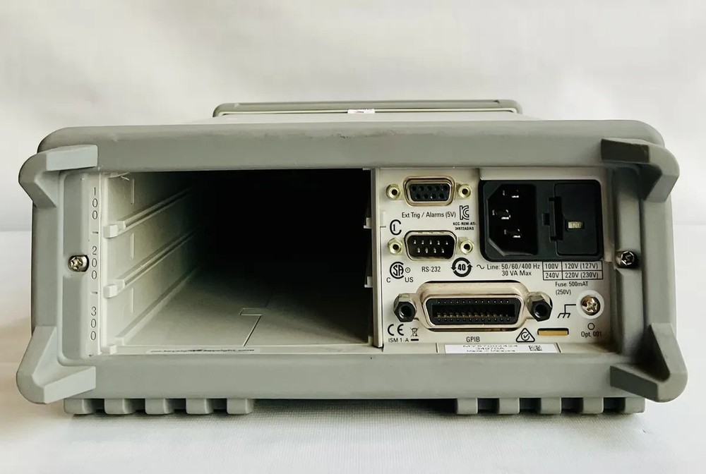 Keysight 34970A Data Acquisition Unit / Switch Unit DAQ w/ GPIB RS-232