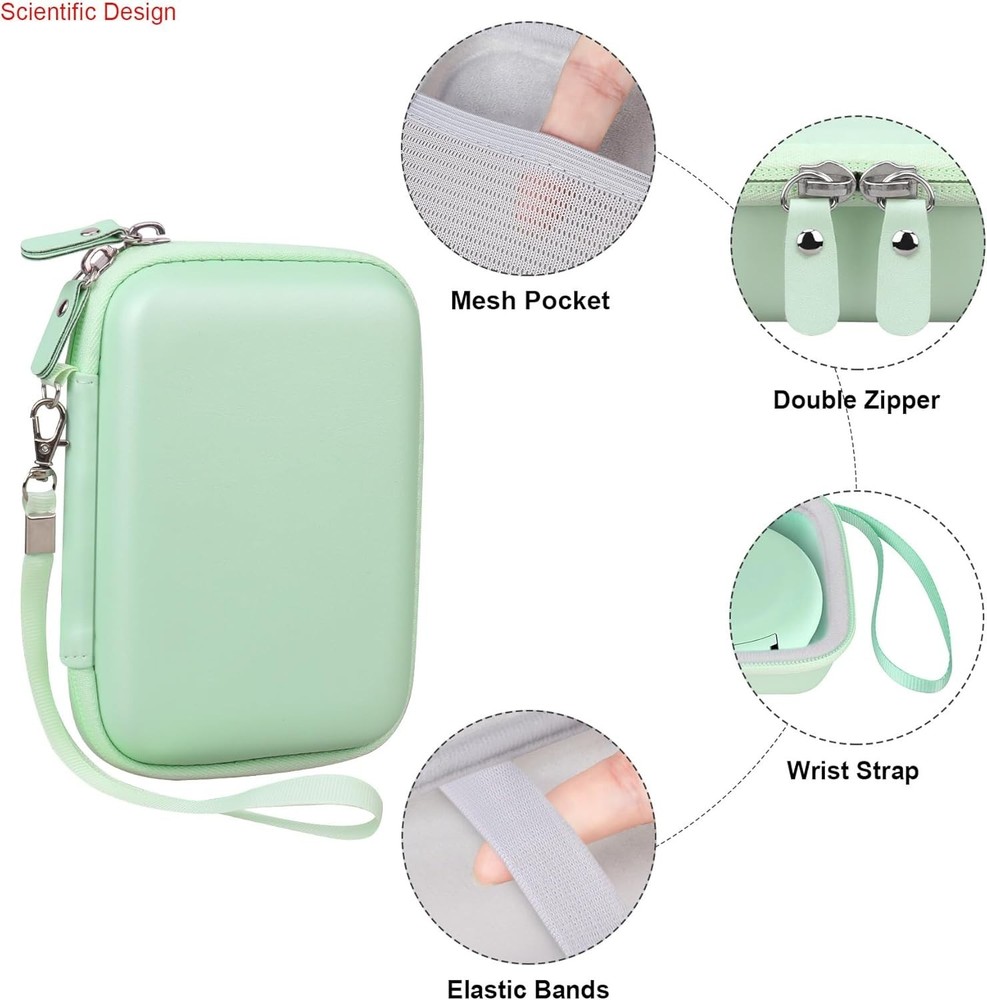 Lightweight Travel Case for SUPVAN E10 / Phomemo D30 Bluetooth Label Makers