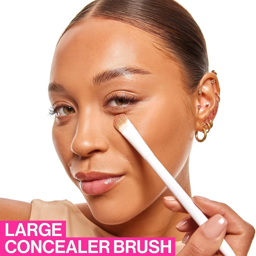 Concealer Brush with Precision Control for Maximum Coverage - 7.28 in