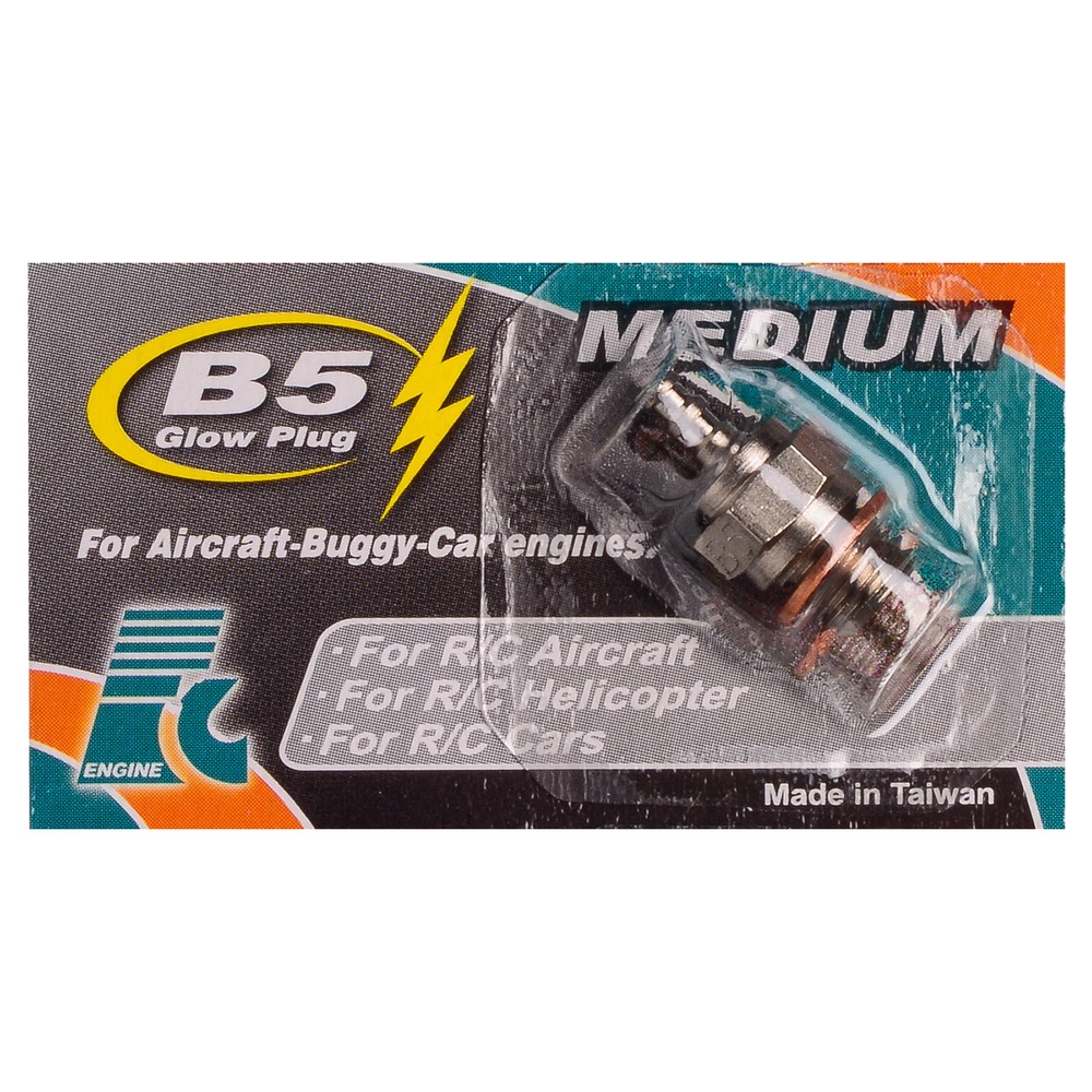 Nitromotor glow plug No. 5 Medium FORCE Engine B5 GP02 252004