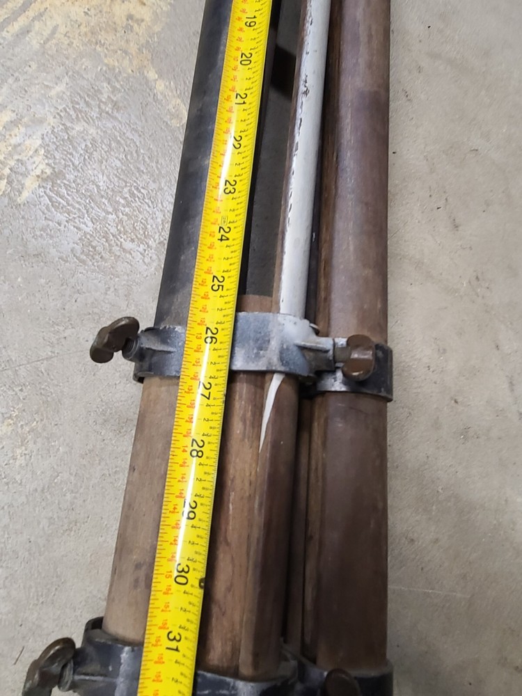 Vintage Brunson Transit Survey Tripod