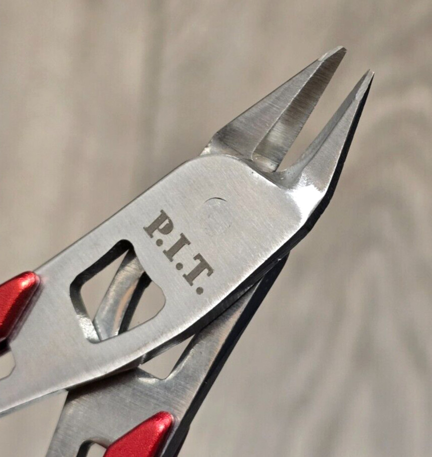 New! PIT 5" Spring Loaded Precision Electronics Flush Cutter Pliers