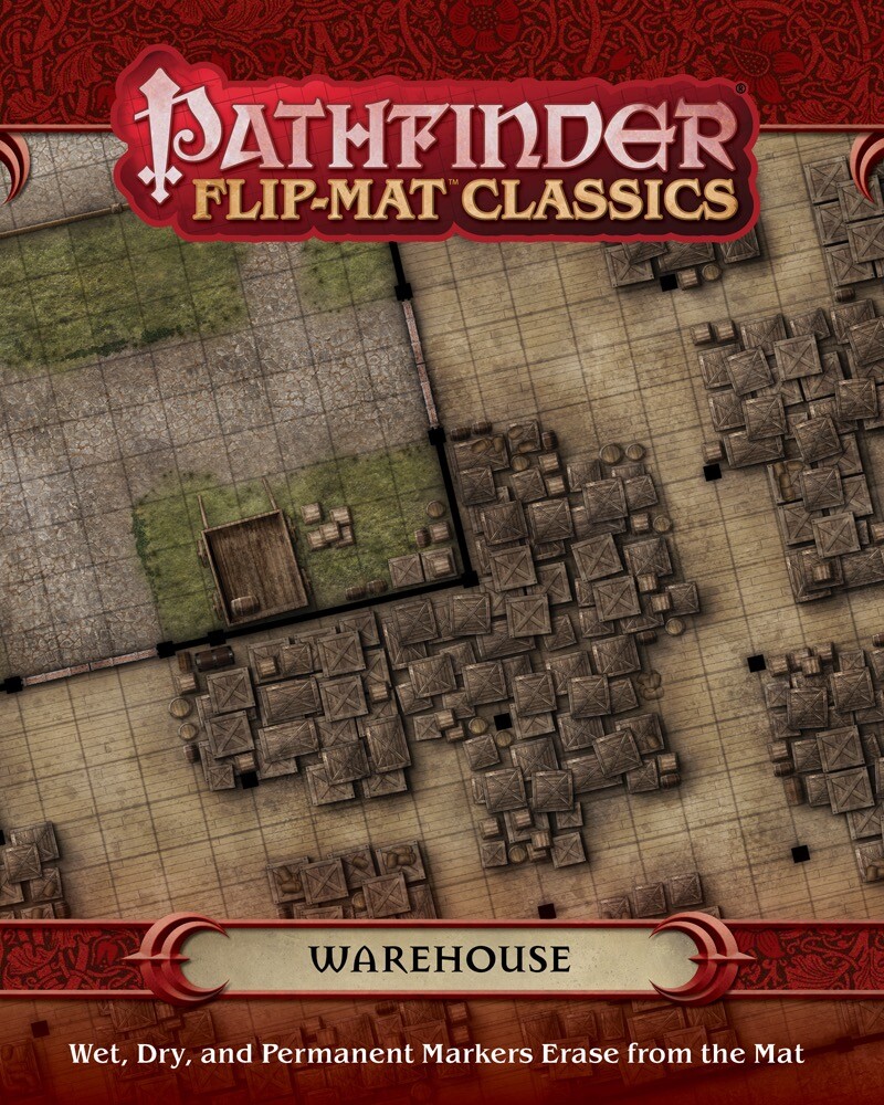 Pathfinder (RPG) Flip-Mat Classics: Warehouse