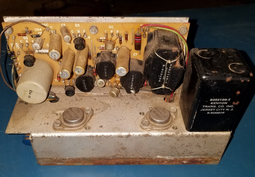 Vintage RCA BA-78A Cue / Intercom Amplifier - Modular