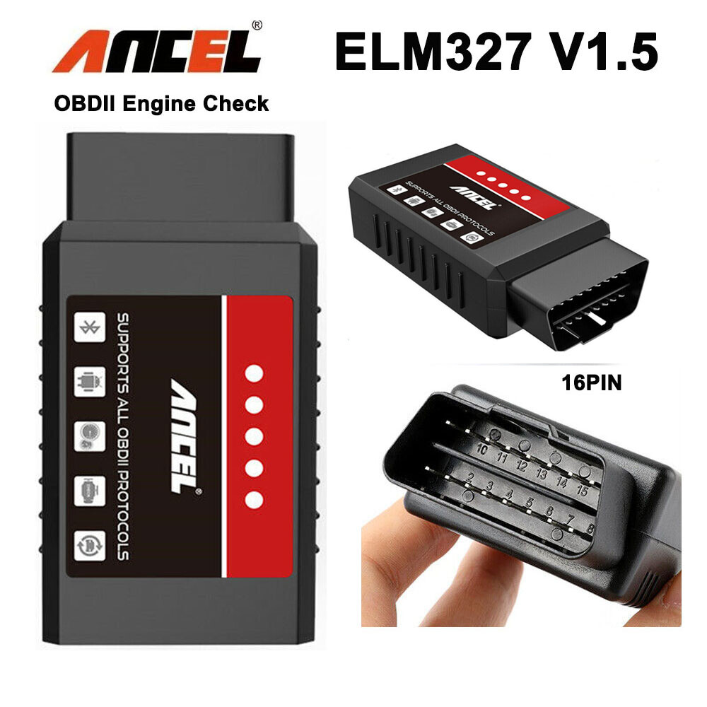 ANCEL OBD2 Code Reader Bluetooth ELM327 Check Engine Scanner Car Diagnostic Tool