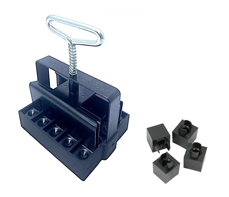 Ladbrooke Soil Blocker 2-Pc Set - Micro 20 w/Cubic Inserts. Authorized Reseller
