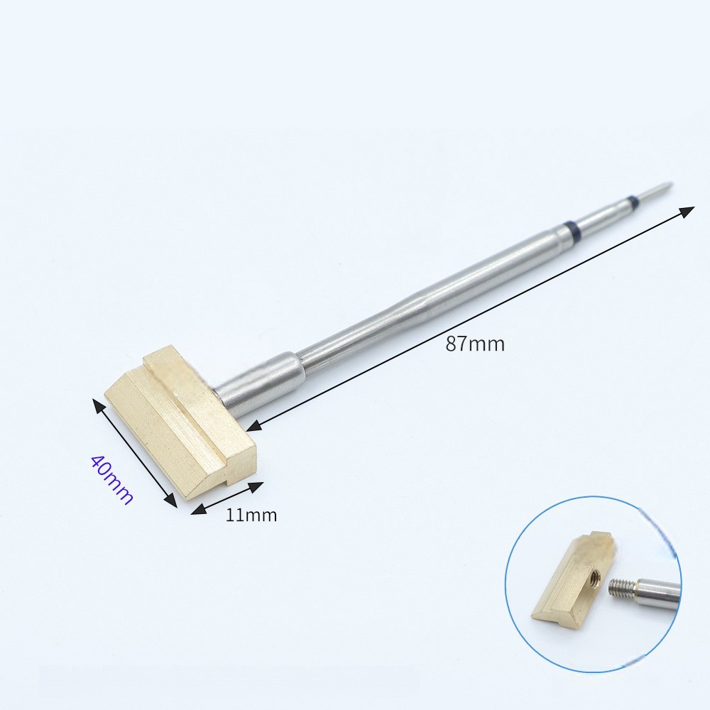Brass Spade For Soldering Tip C245 Type for Accurate Temperature Control