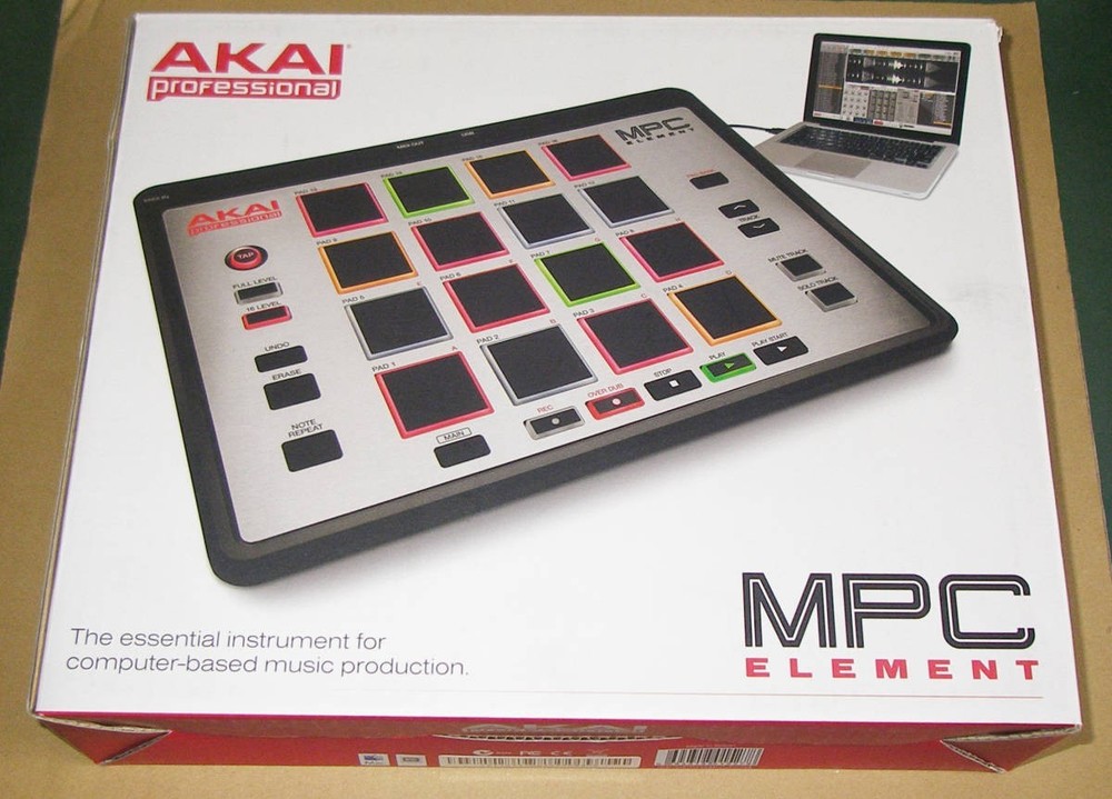 Akai MPC Element DJ Sampler Pro Midi Control Pad