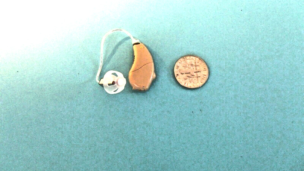 programmable TINY DIGITAL RIC HEARING AID LEFT FIT SERIOUS LOSS