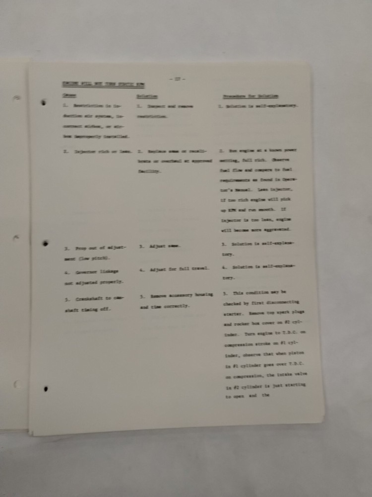 Textron Lycoming Reciprocating Engine Trouble Shooting Guide-Original