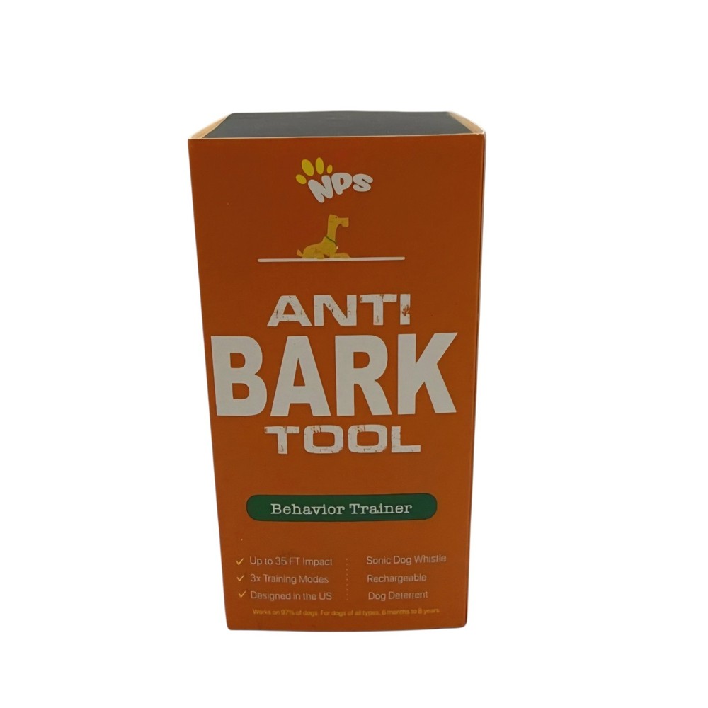 NPS Alpha Dog Behavior Trainer Anti Bark Tool Barking Control Handheld Device
