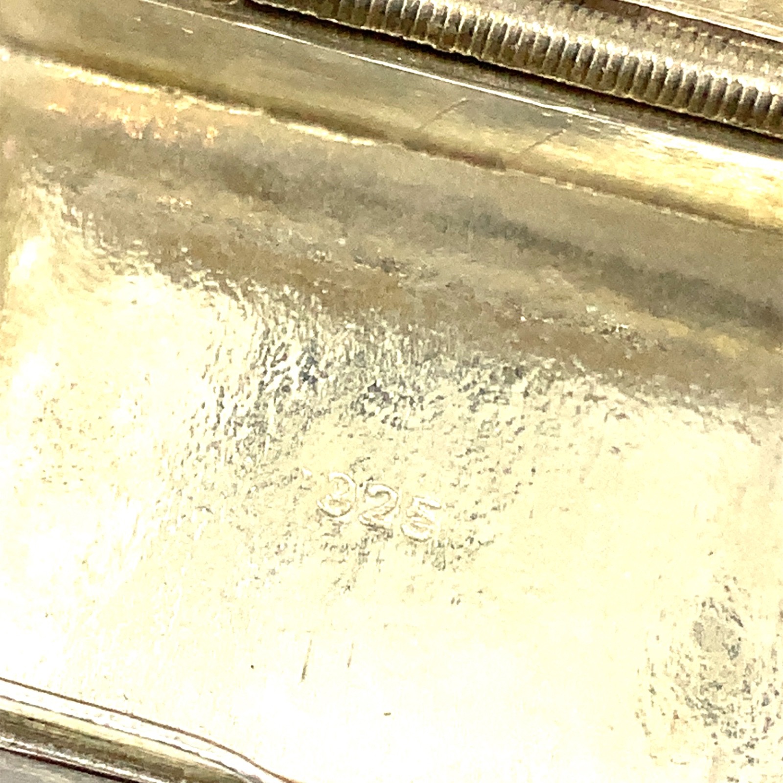 Antique Embossed Floral Scroll Sterling Silver Vinaigrette