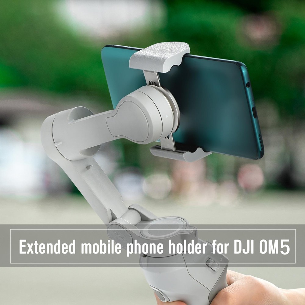 Extension Bracket Buckle Mount Extended Clamp for DJI OM 5 4 Handheld Stabilizer
