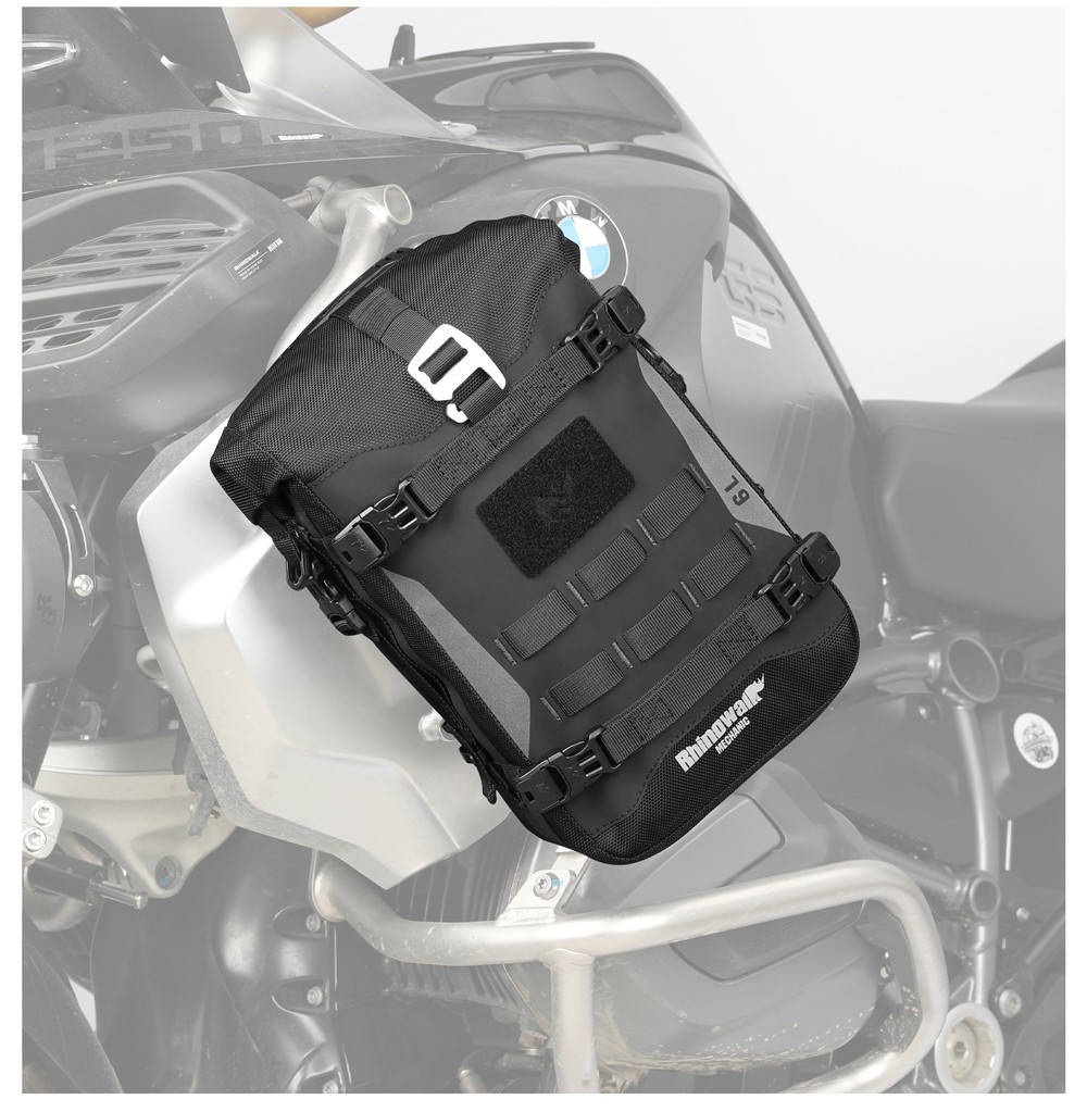Rhinowalk Motorcycle Crash Bar Bag Waterproof 6L PESupport Board Luggage Storage