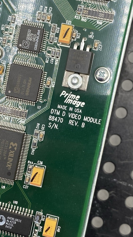 Prime image TT time tailor DTM D VIDEO MODULE 88470 REV. B