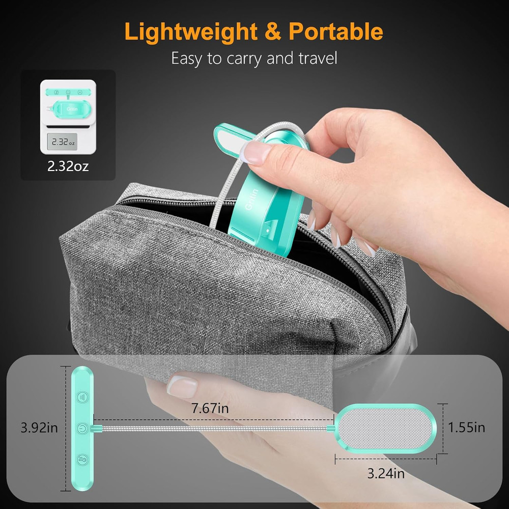 Rechargeable Book Light for Reading in Bed with 19 LED &Memory Function-Eye Cari