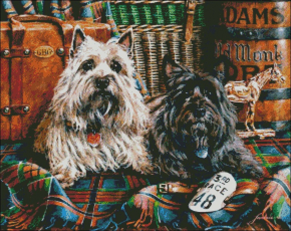 Cairns- Chart Needlework Crafts DIY-Counted Cross Stitch Pattern