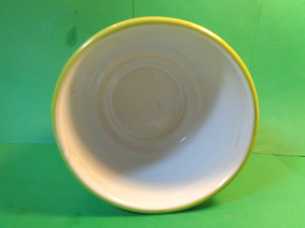 Fruit Pattern 5" Pottery Vase, Italy (Used/EUC)
