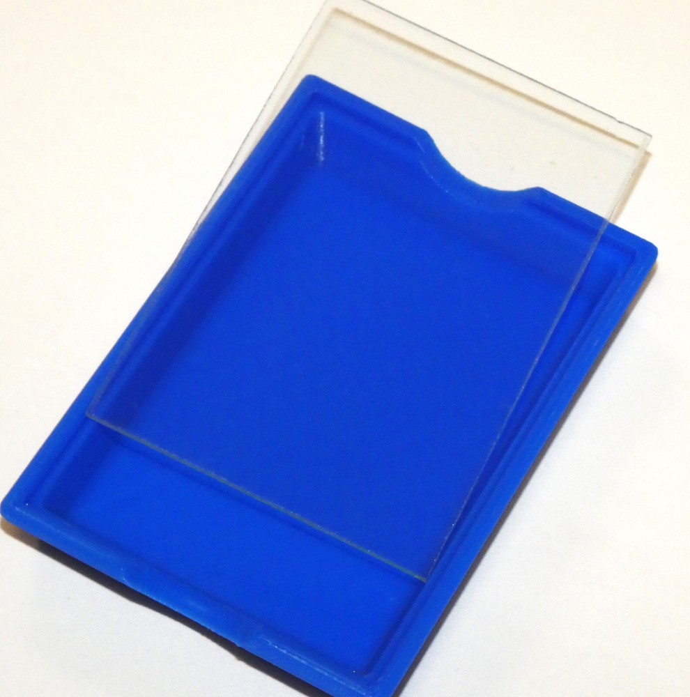 Rack For Large Microscope Slides Stand Slide Stain Staining Holder Drying Dry