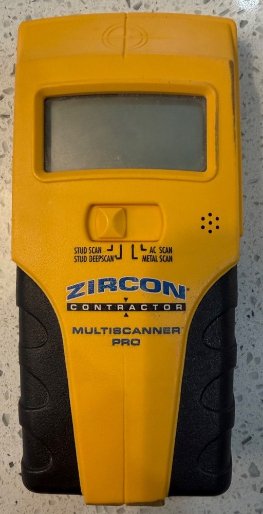 ZIRCON CONTRACTORS MULTISCANNER PRO -- stud, metal and ac scan
