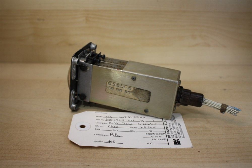 Lear Avia Corp Battery Temp Indicator 800496H-OTL