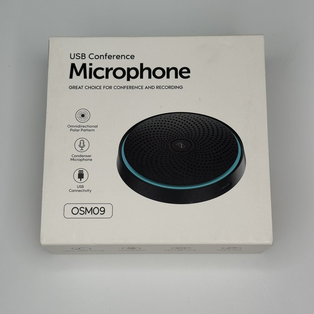 Omnidirectional USB-C Microphone | Mute Button | OSMO9 | NEW