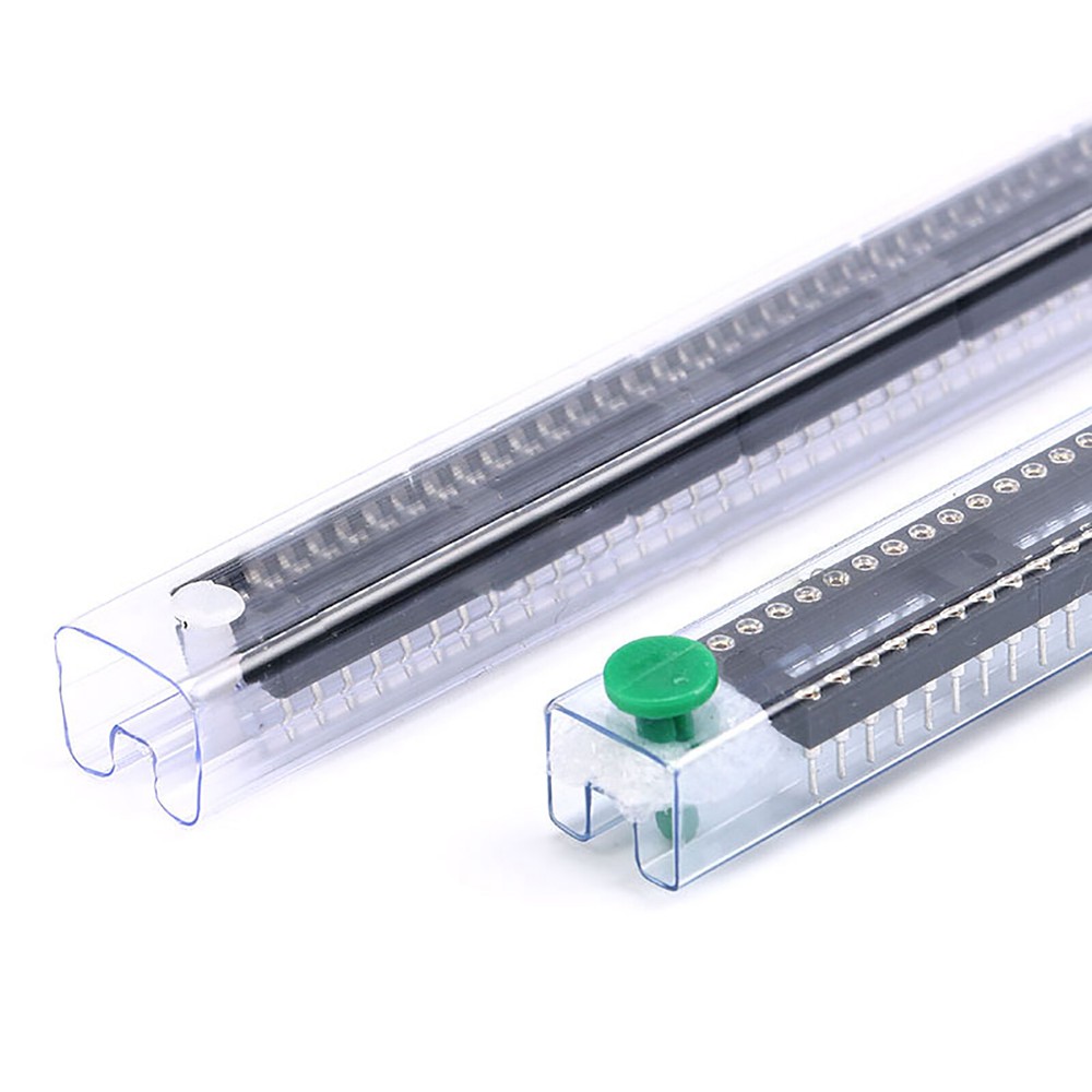 DIP/DIL IC Sockets Chip Socket Standard Low Profile Holder Round/Flat Pins