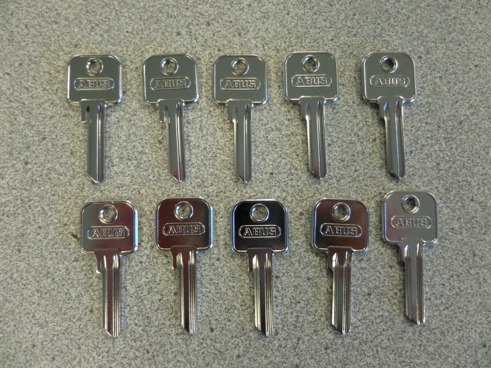 ABUS 85/40KBL DISKUS PADLOCK KEY BLANKS PACK OF 10