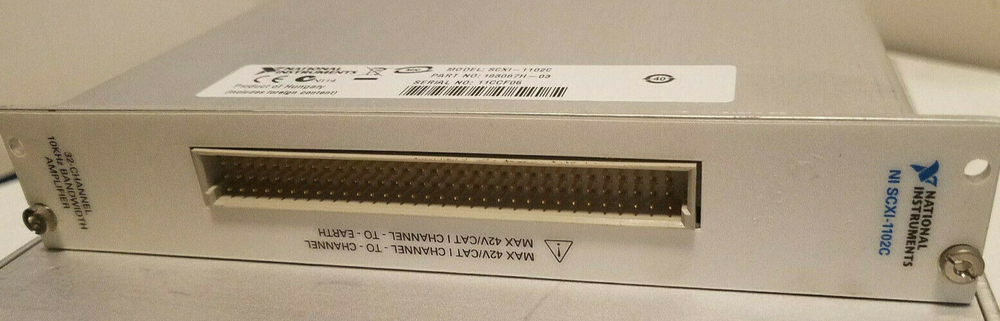 National Instruments NI SCXI-1102C Module, 32 Channel
