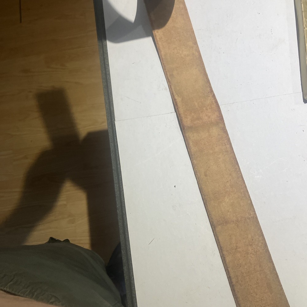 Russia Shell Leather Barber Strap Mint