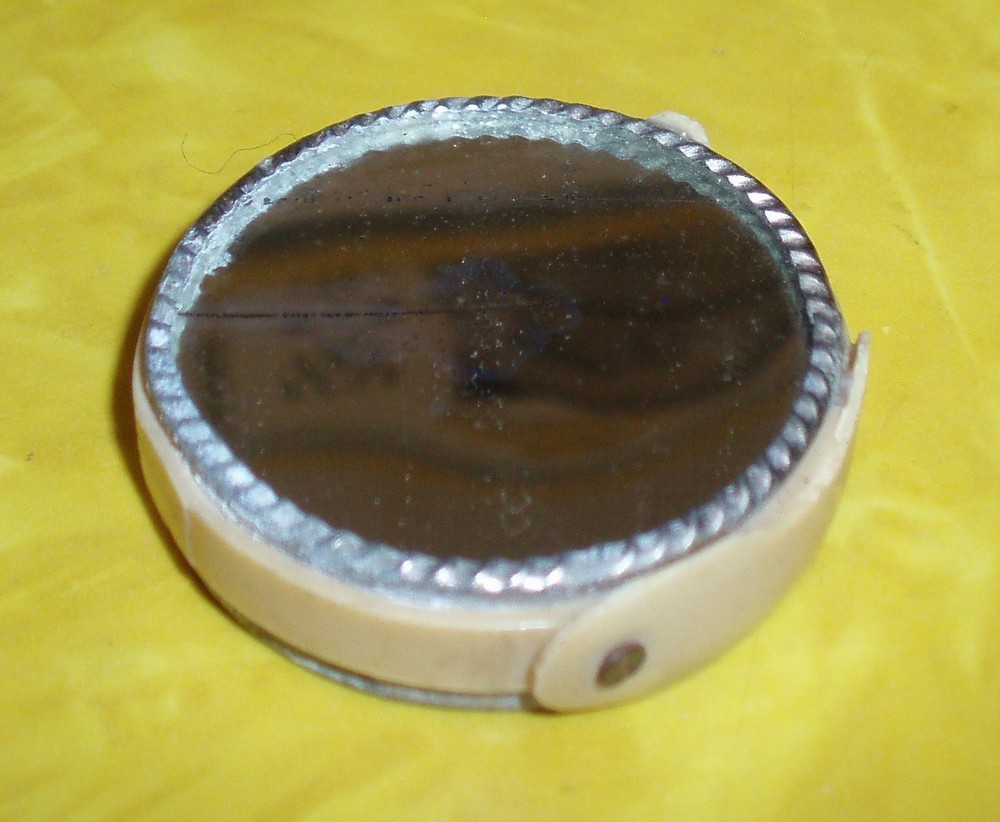 ANTIQUE COMPASS EMERGENCY SIGNAL MIRROR COMPASSES